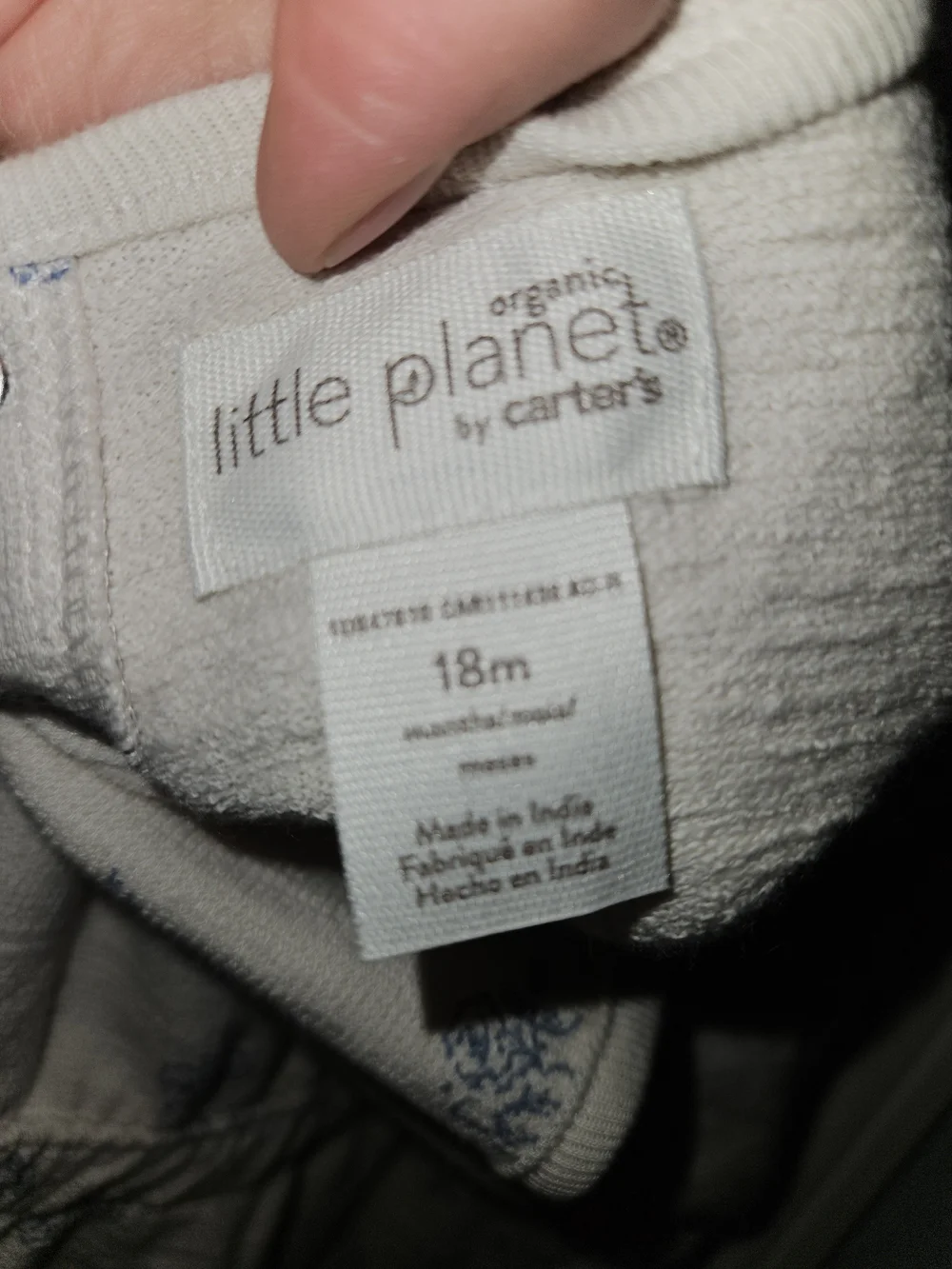 Carters Little Planet 100% Organic Cotton Romper